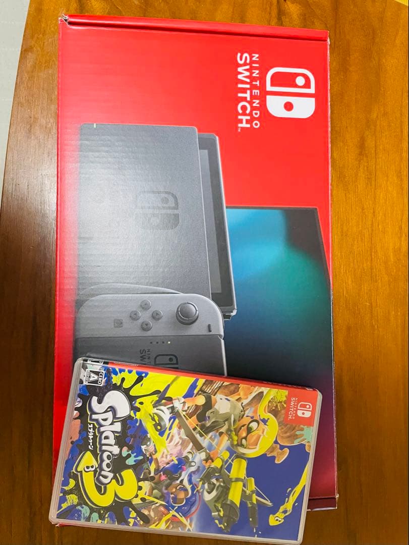Nintendo Switch 本体　グレー　スプラ3 ソフト【おまけつき！】 スプラトゥーン3」デザインのSwitch本体が8月26日に発売へ。Proコン