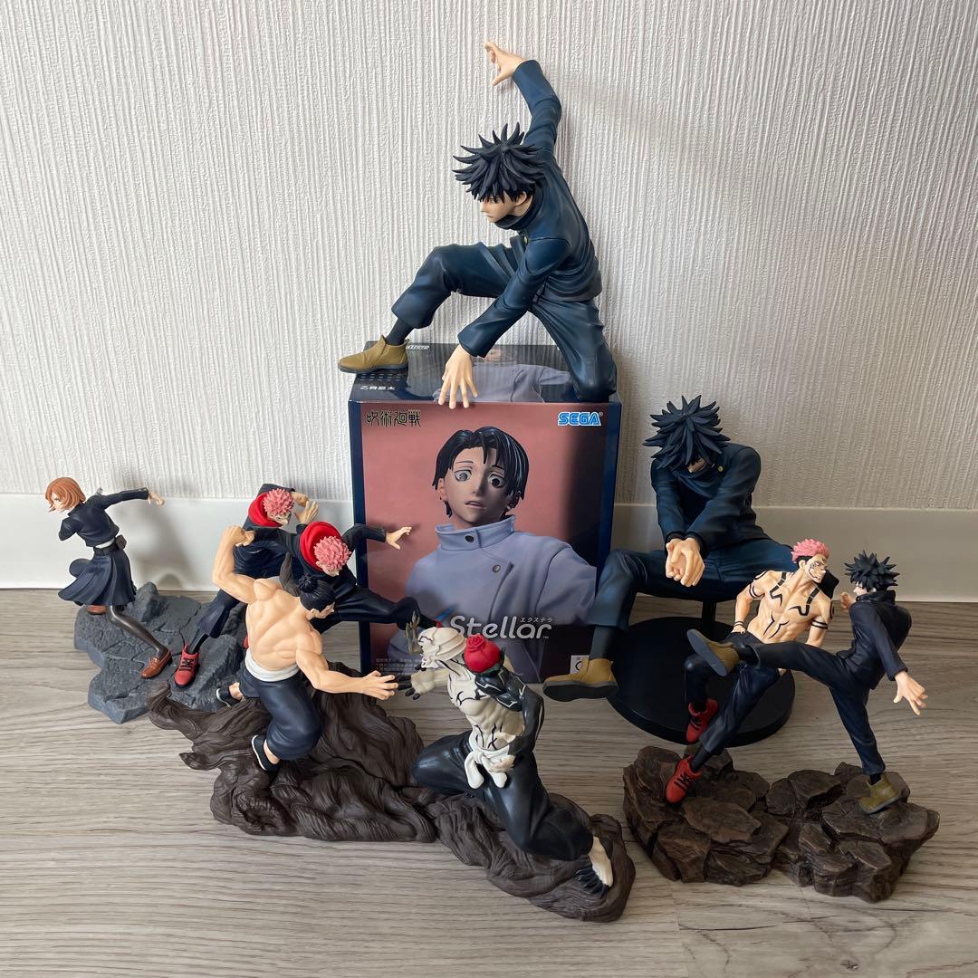 呪術廻戦 プライズフィギュア10体まとめ売り - メルカリ