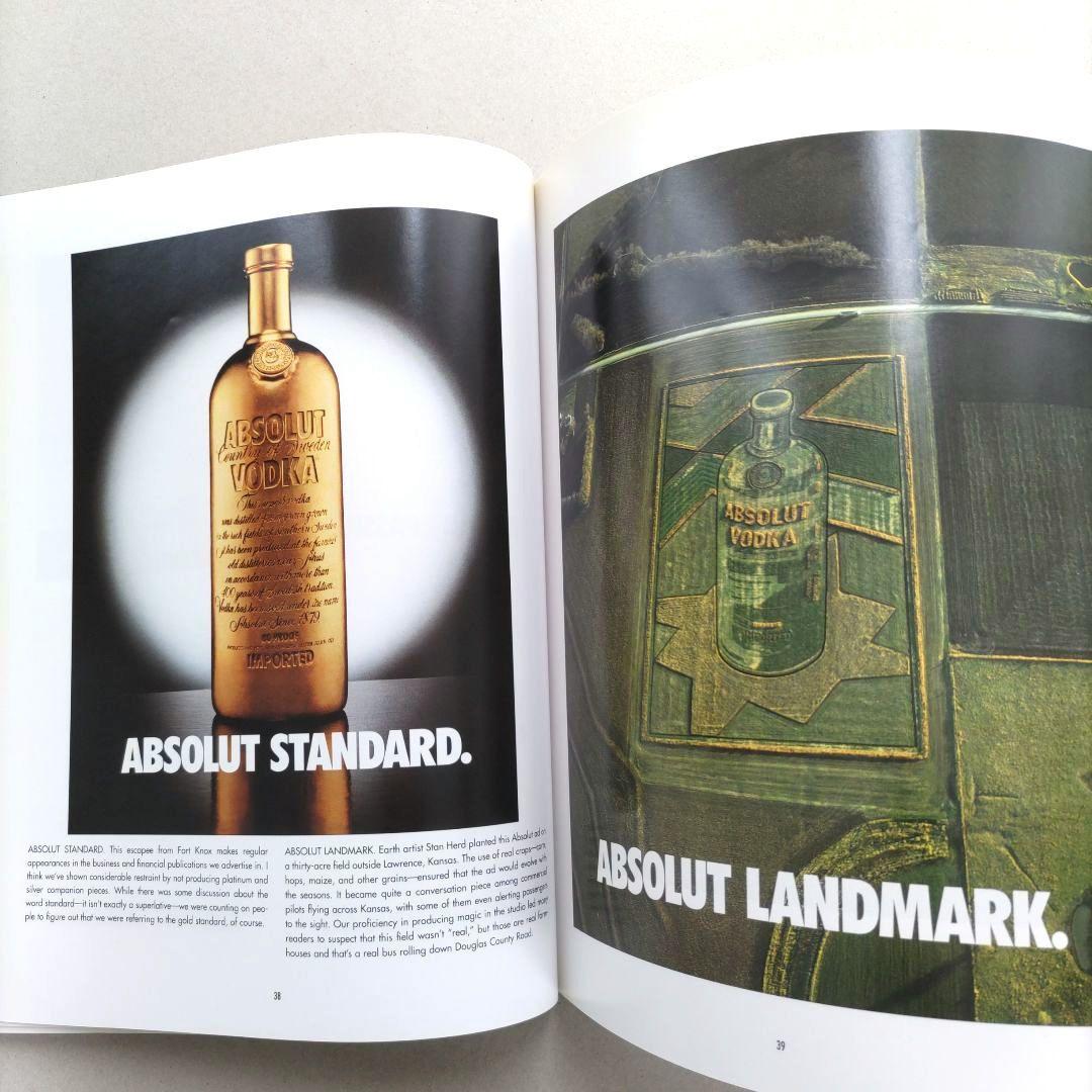 ABSOLUT BOOK. アブソルートウォッカ/ポスター作品集 デザイン - メルカリ
