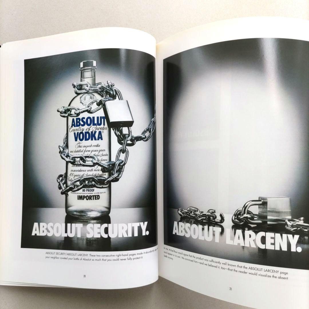 ABSOLUT BOOK. アブソルートウォッカ/ポスター作品集 デザイン - メルカリ