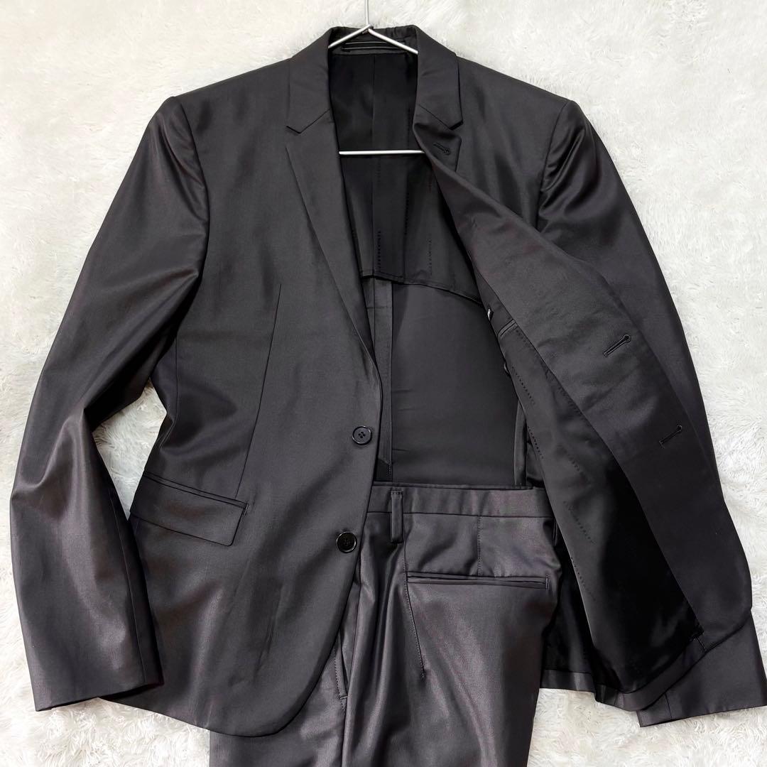 BLACKBARRETT NEIL BARRETT スーツ セットアップ 光沢 - メルカリ