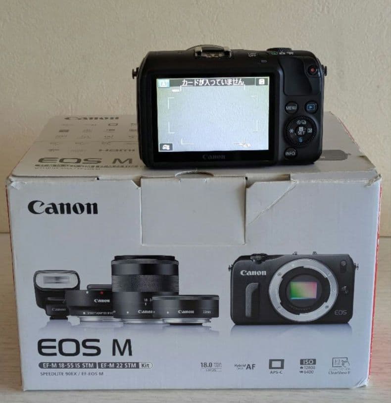 【ジャンク】Canon EOS M デジタル一眼レフ Canon(キヤノン) ミラーレス一眼カメラ EOS M｜トレファクONLINE