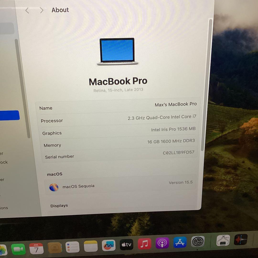 MacBook Pro 15 A1398 2013 512G ACアダプター付き | 激安通販のイー
