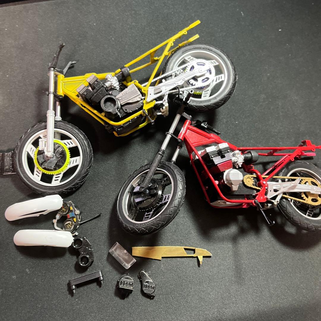 バイク プラモ 1/12 CBX400F ジャンク アオシマ - メルカリ