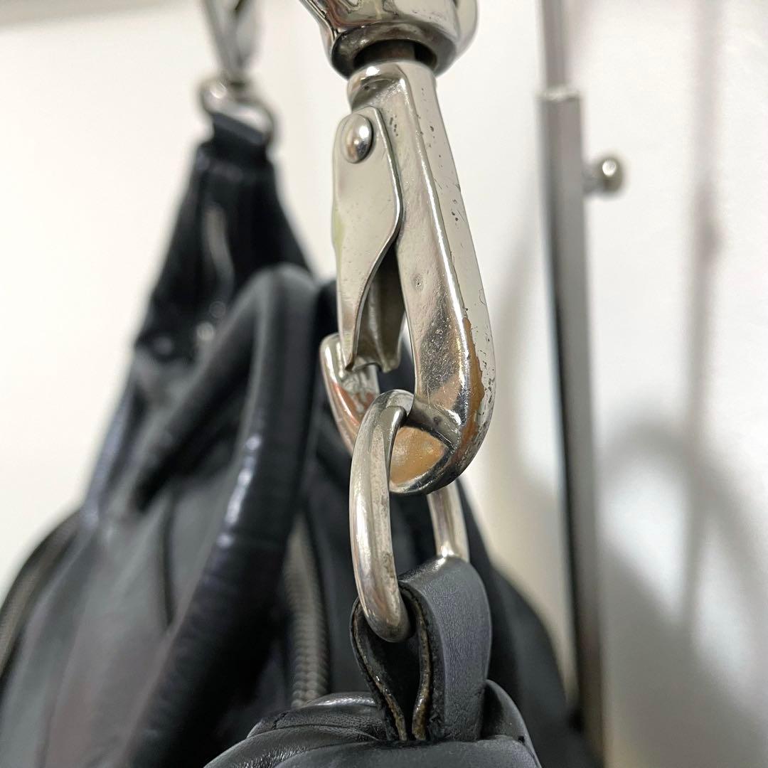 Jas M.B. 80% WINGS TRAVELLERボストンバッグ ブラック