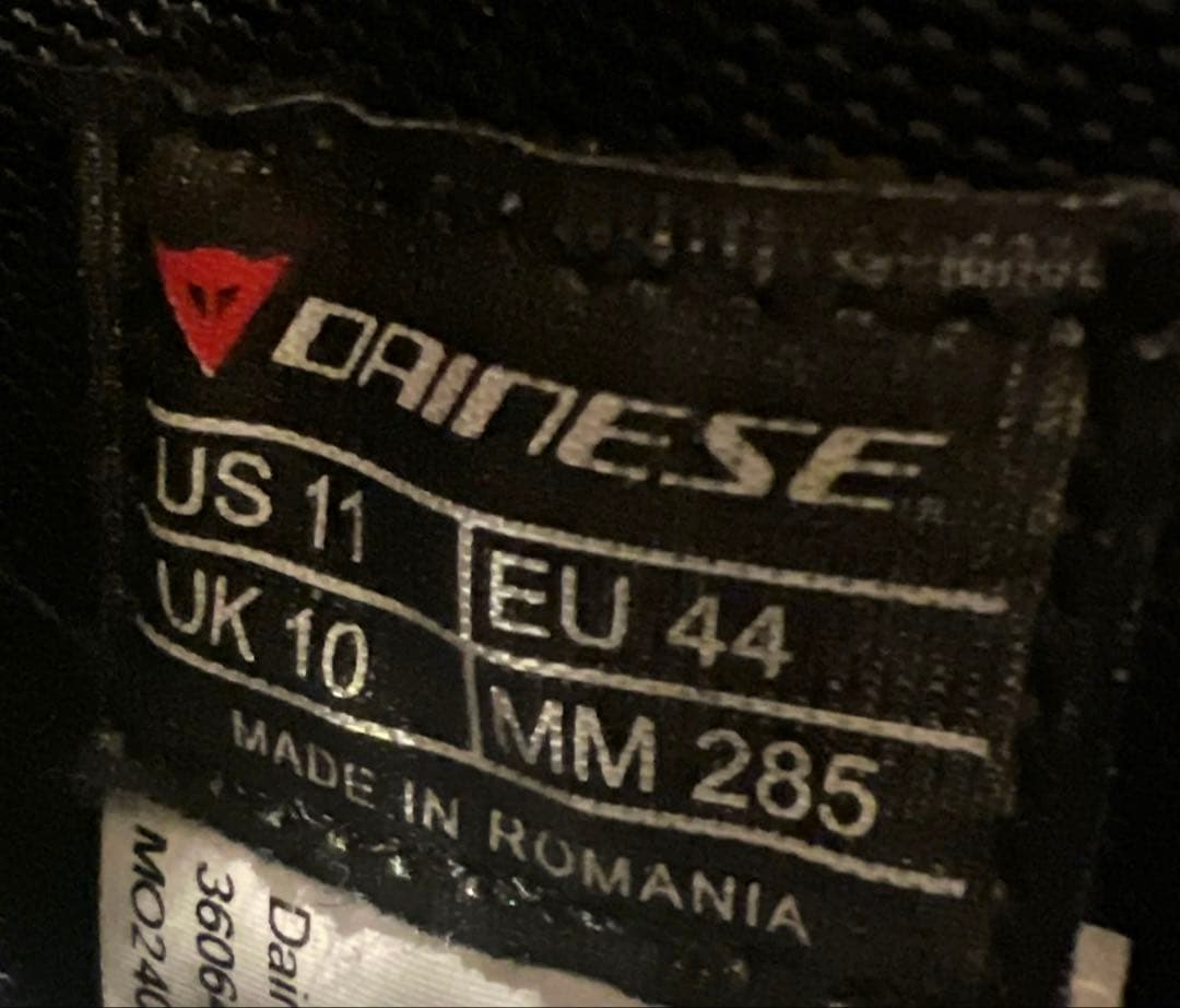 ダイネーゼ　DAINESE バイク　ブーツ　EU44（28.5cm）