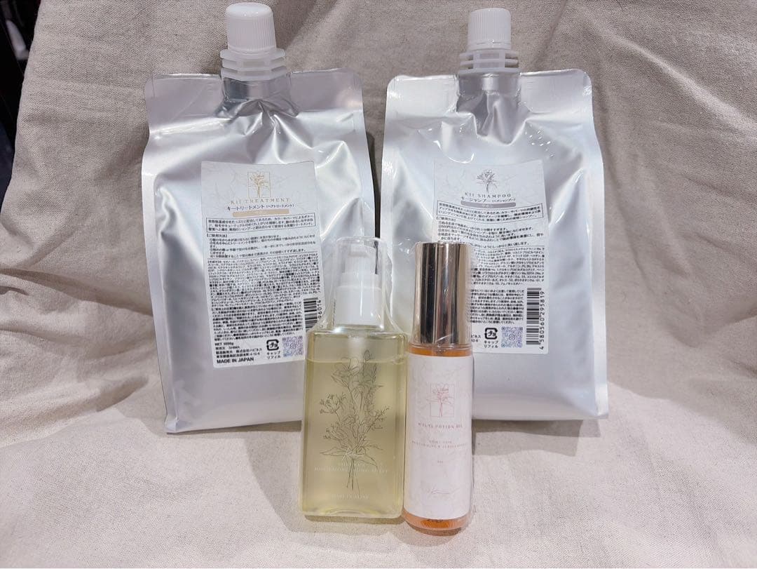 kii キーシャンプートリートメント1000mlオイル　ポーションセット　サボン kii キーシャンプートリートメント1000mlオイル ポーションセット