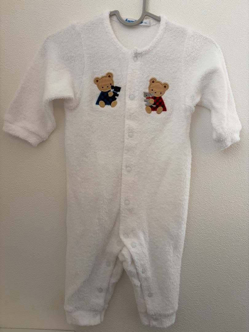 現行品】familiar ロンパース 70 - メルカリ