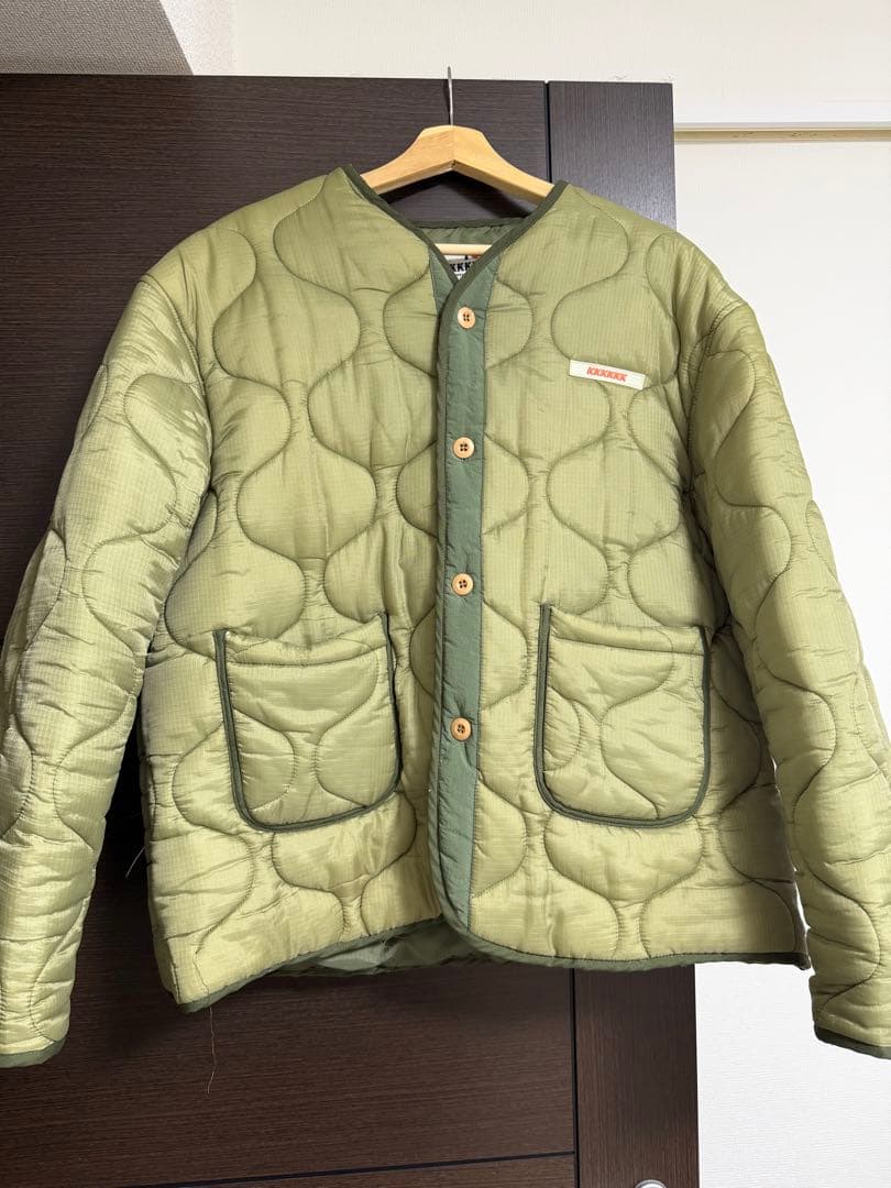 G dragon ジヨン着用 KKKKKKキルティングジャケット - メルカリ