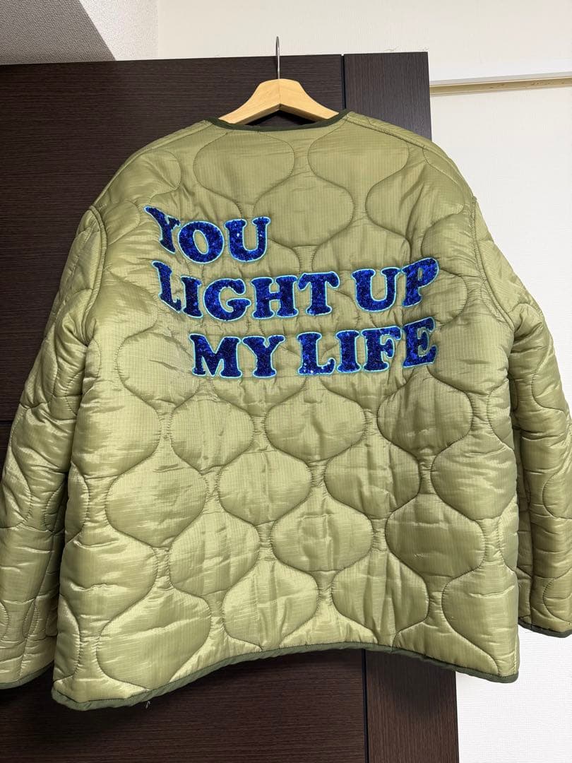G dragon ジヨン着用 KKKKKKキルティングジャケット - メルカリ