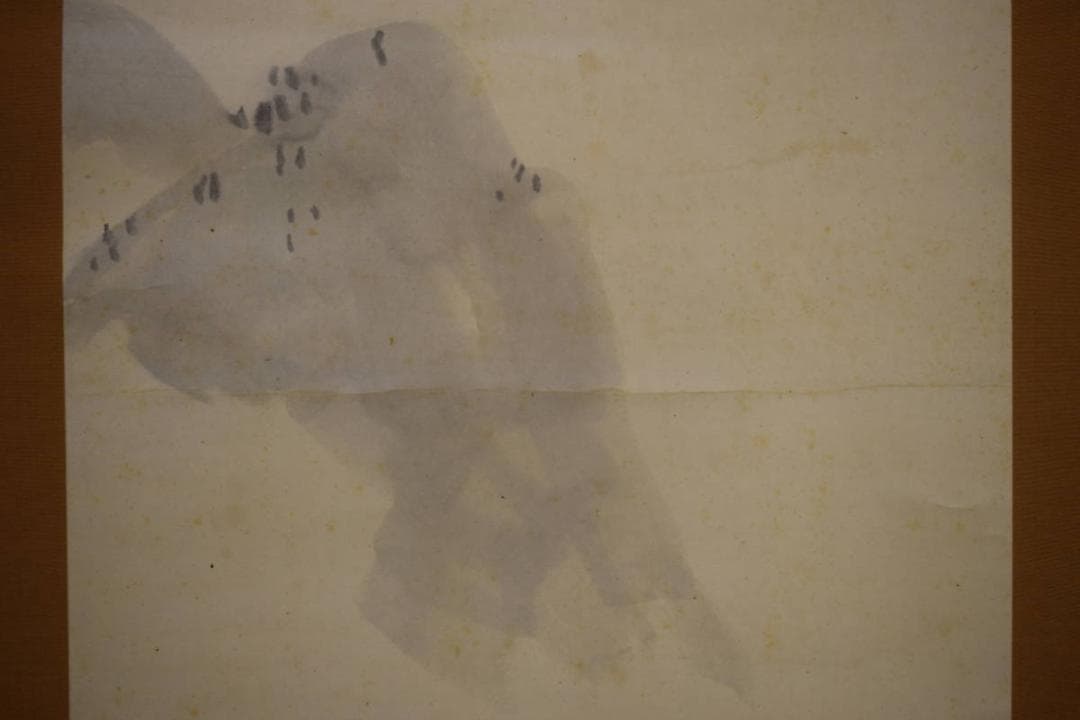 真作/下村為山/山水鳥居図/布袋屋掛軸HH-811 - メルカリ