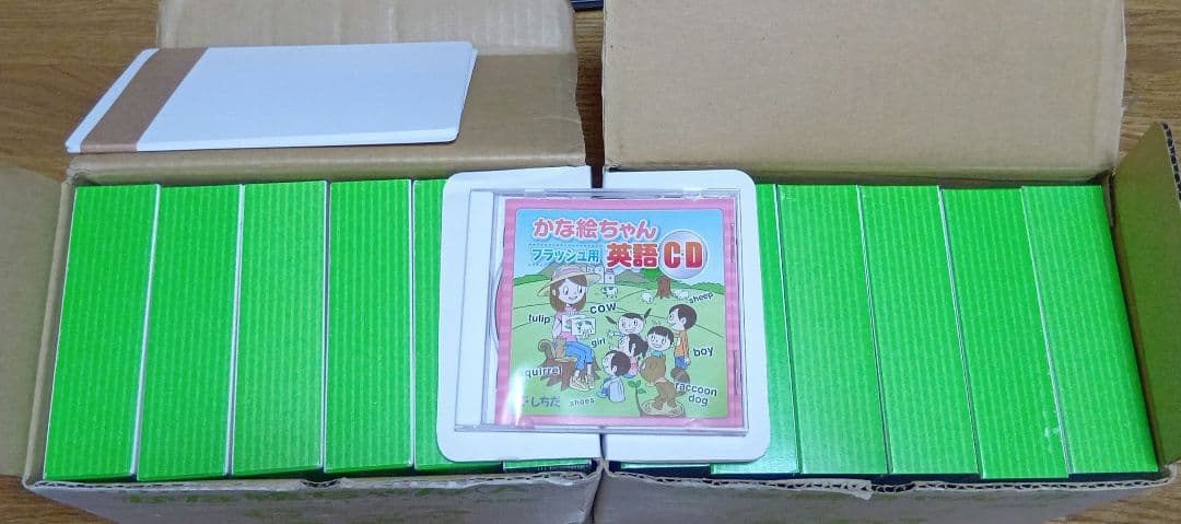 かな絵ちゃん 英語版 A 　B 七田式　フラッシュカード 専用CD かな絵ちゃんカードA(英語版)【フラッシュカード】 | 七田式公式通販