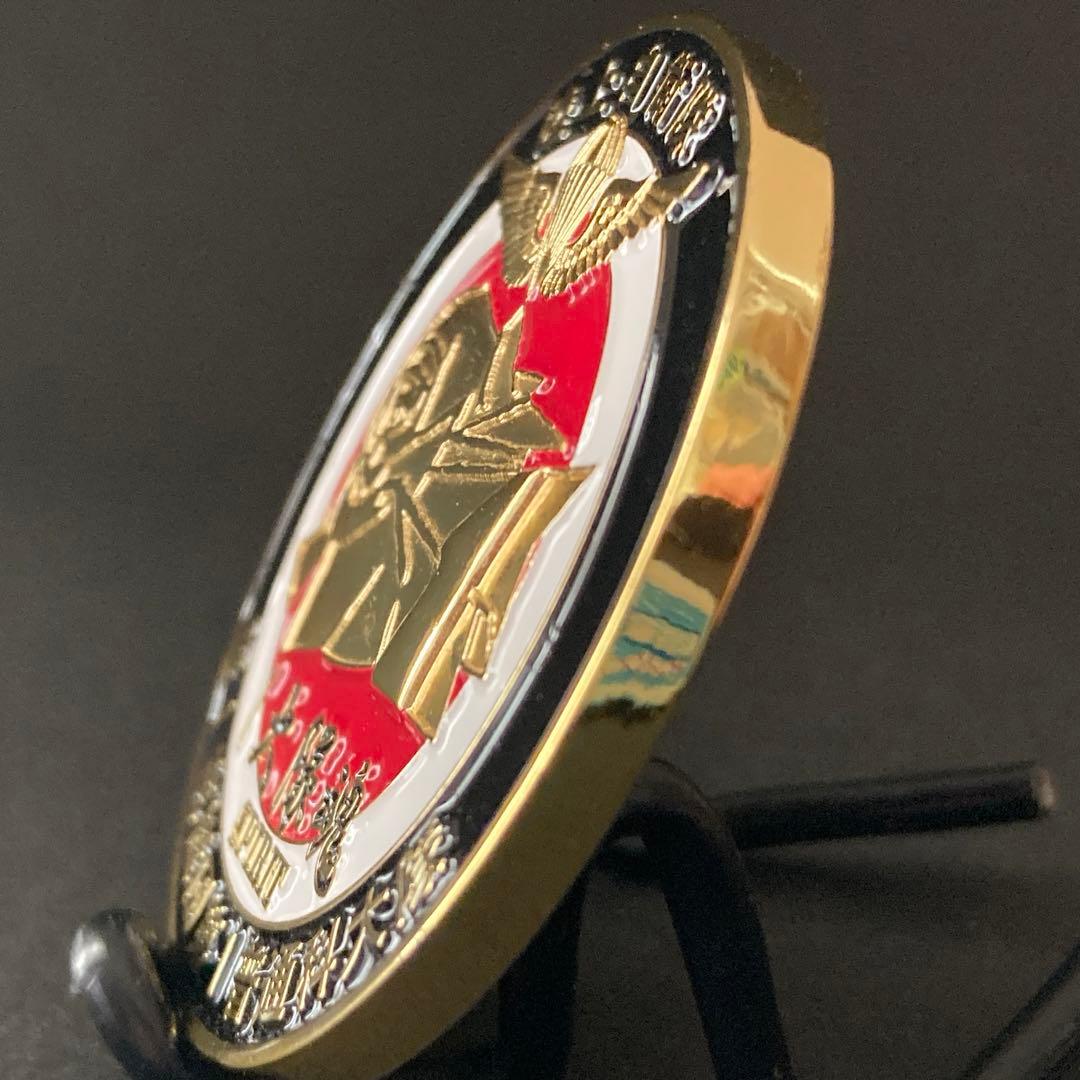 チャレンジコイン 第1空挺団第1普通科大隊 ゴールド - メルカリ