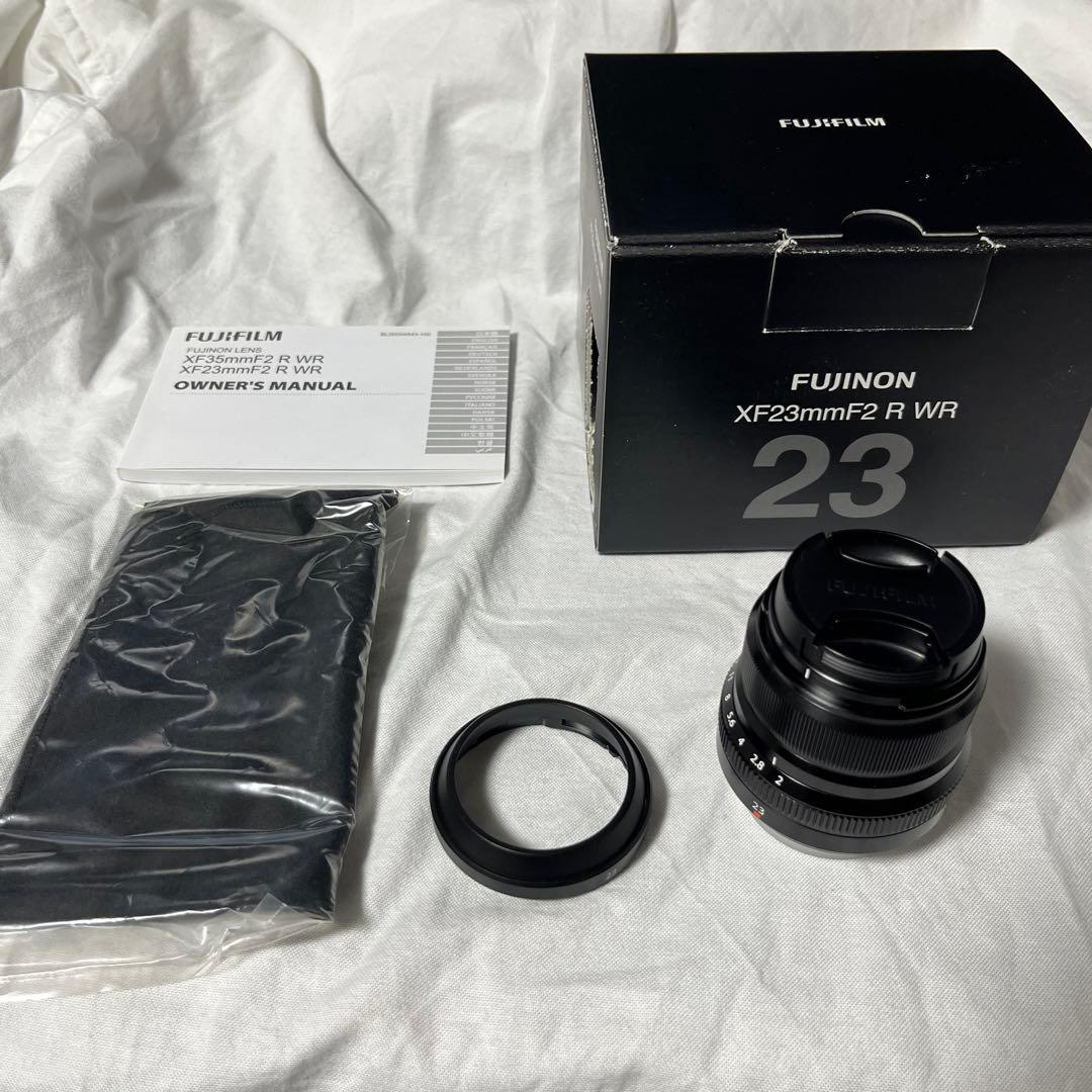 レンズ(単焦点) Fujifilm XF23mm F2 R WR カメラレンズ XF23mmF2 R WR FUJINON（フジノン） ブラック [FUJIFILM