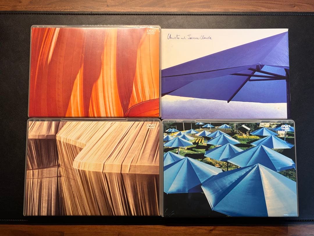 【美品/レア】クリスト&ジャンヌ=クロード〈3枚組DVD〉