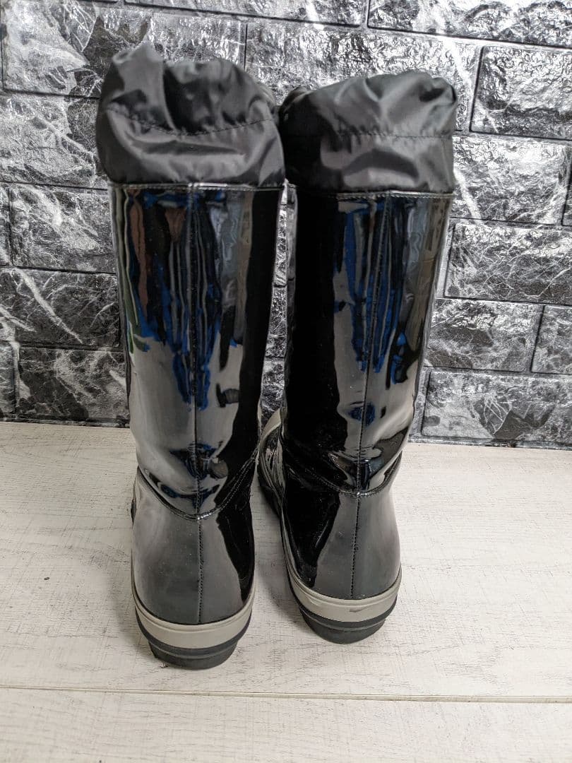箱付】MIUMIU ミュウミュウ レインブーツ ブラック 黒