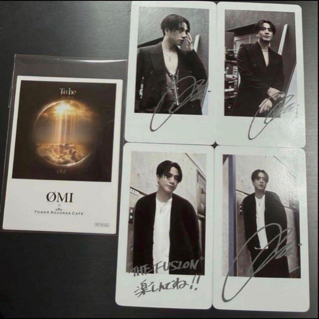 ØMI タワレココラボカフェ注文特典 トレカセット 登坂広臣 - メルカリ