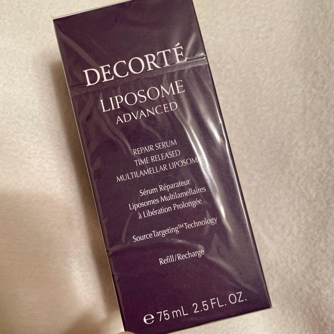【新品未使用】デコルテ リポソームアドバンストリペアセラム75mL 付け替え LIPOSOME コスメデコルテ リポソームアドバンストリペアセラム（付け