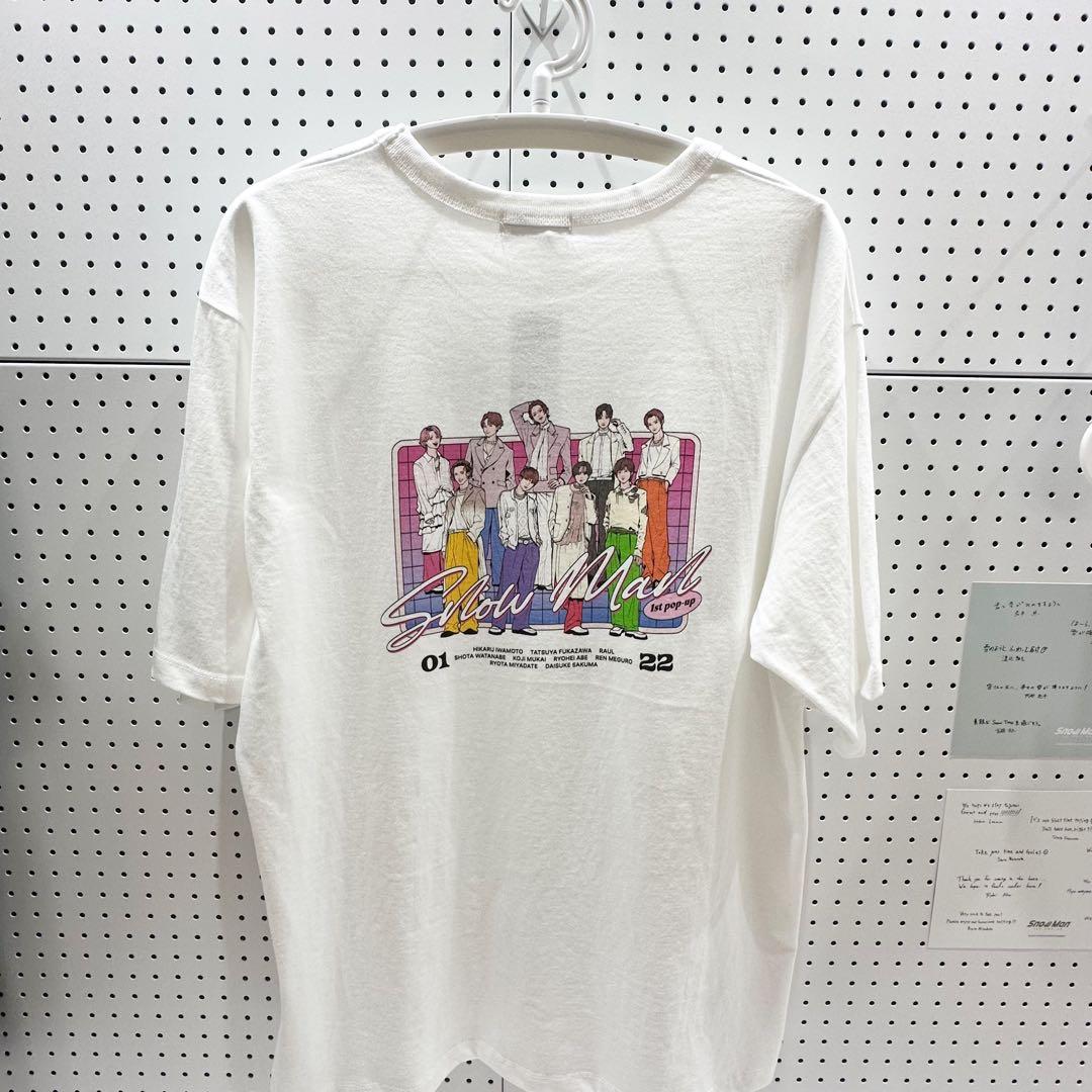韓国 Snow Man スノーマン 1st POP-UP Tシャツ Lサイズ - メルカリ