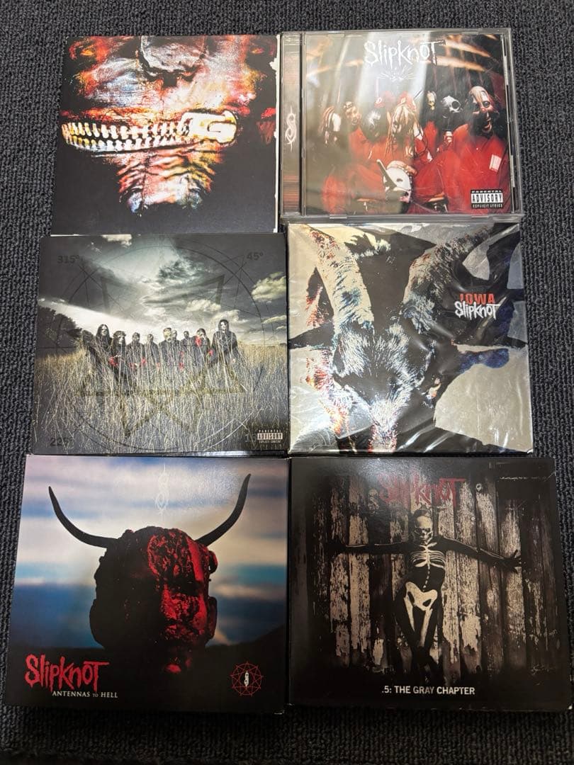 おまけ付き Slipknot スリップノット アルバム CD 6枚セット - メルカリ