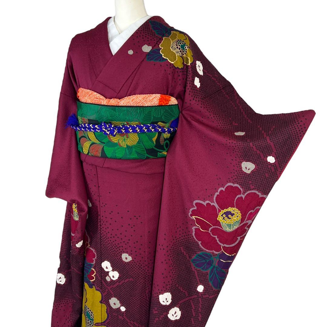 小畑布美恵　振袖