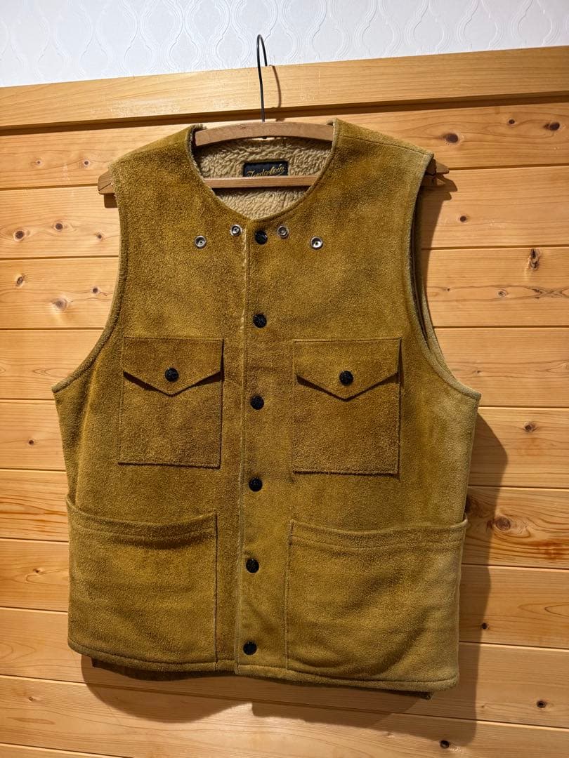 TENDERLOIN テンダーロイン スエードベスト ボア キムタク 初期サイズ