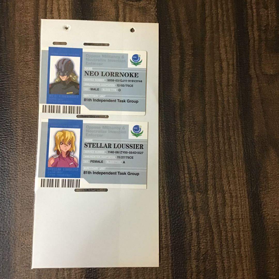 機動戦士ガンダム SEED DESTINY IDカード 1の通販はau PAY マーケット