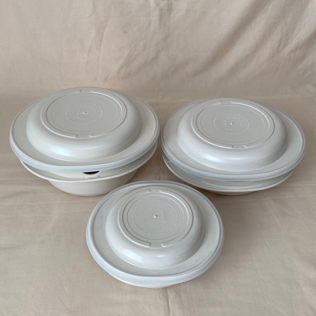 未使用 タッパーウェア ウルトラ21 キャセロール・大 2セット・小1