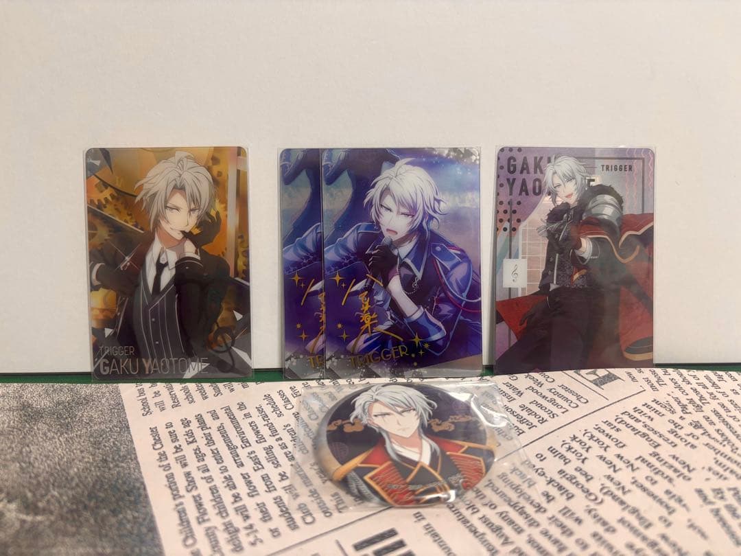 アイナナ 八乙女楽 缶バッジ・カードセット - メルカリ