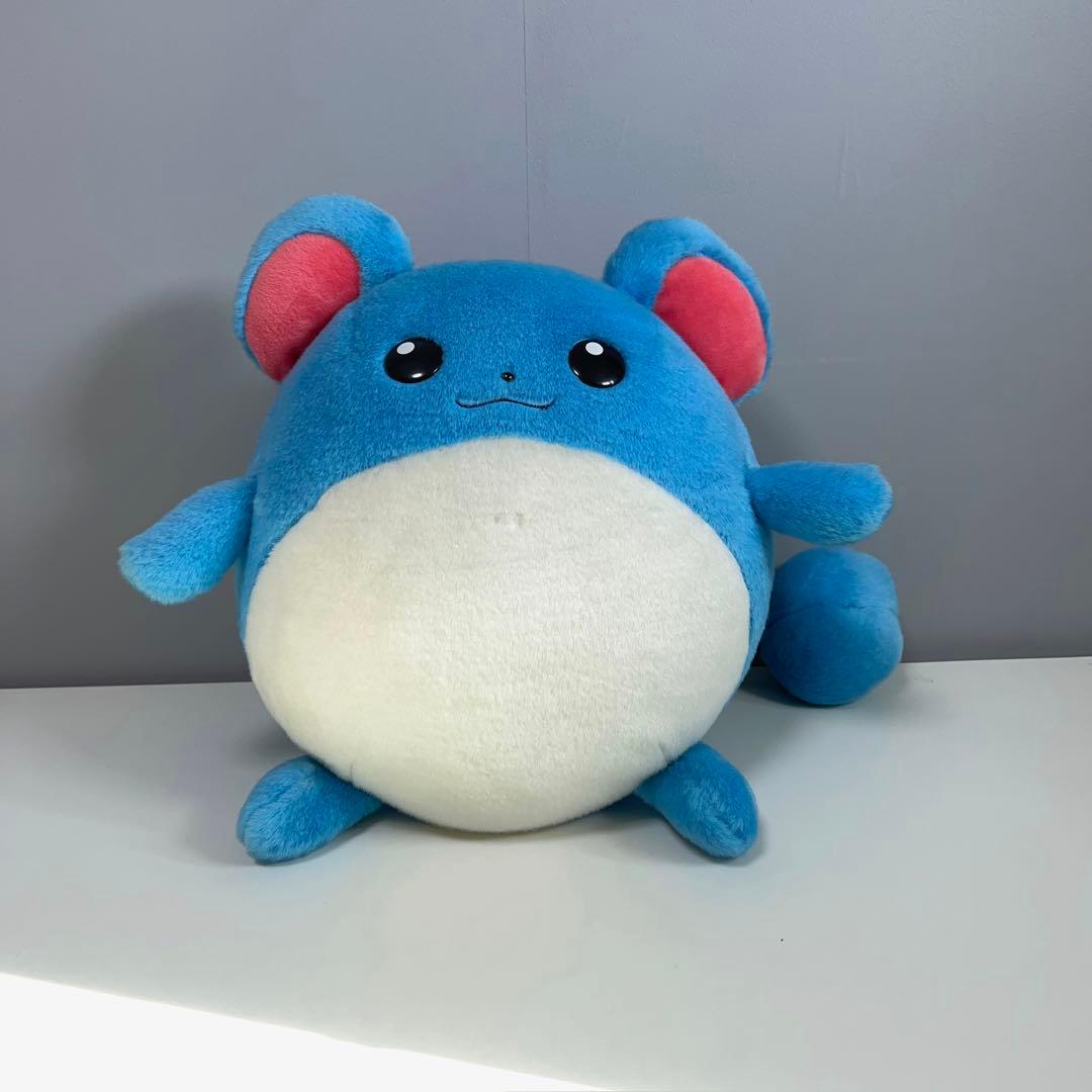 激レア希少＊ポケットモンスター ぬいぐるみ 等身大 マリル TOMY製