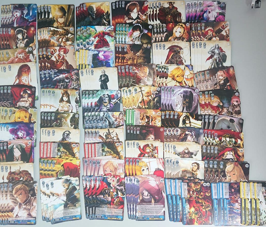 ヴァイス 原作 オーバーロード　Nノーマル 4コン 61種 ヴァイス/原作 オーバーロード/ノーマル N 61種 4コン セット - メルカリ