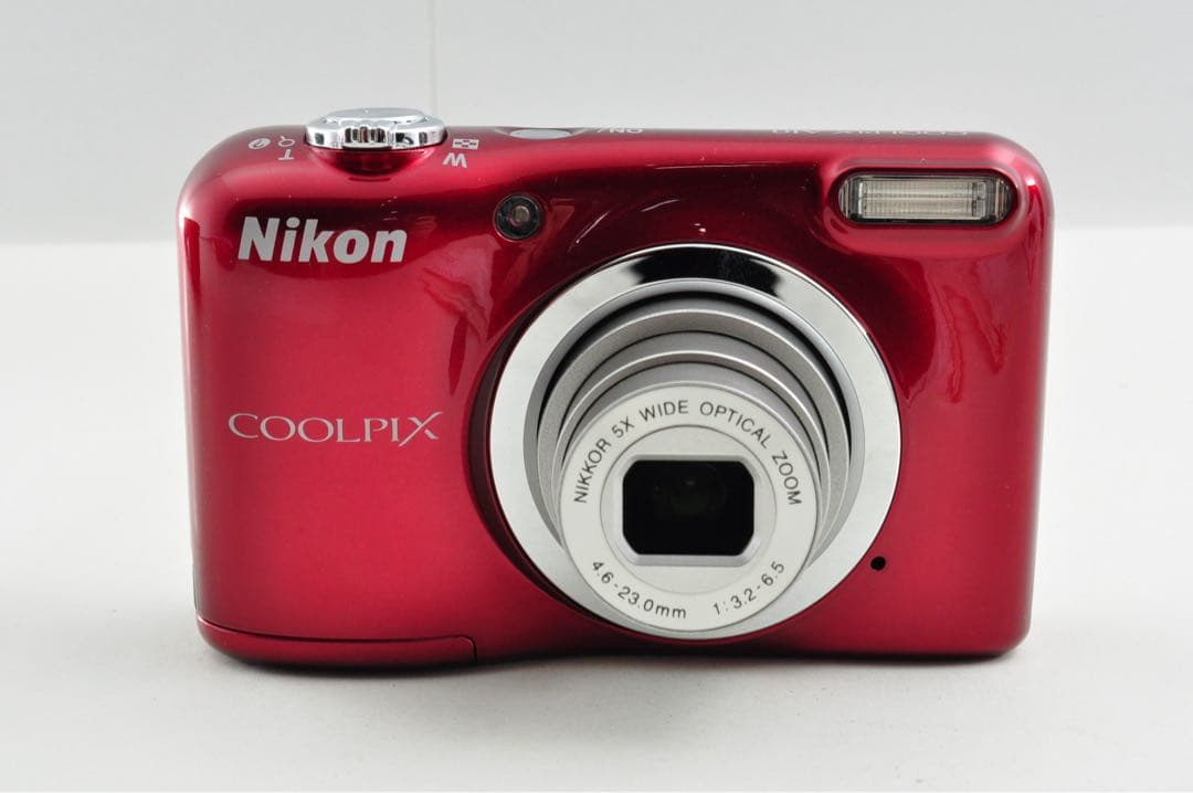 美品 Nikon COOLPIX A10 レッド コンパクトデジタルカメラ - メルカリ