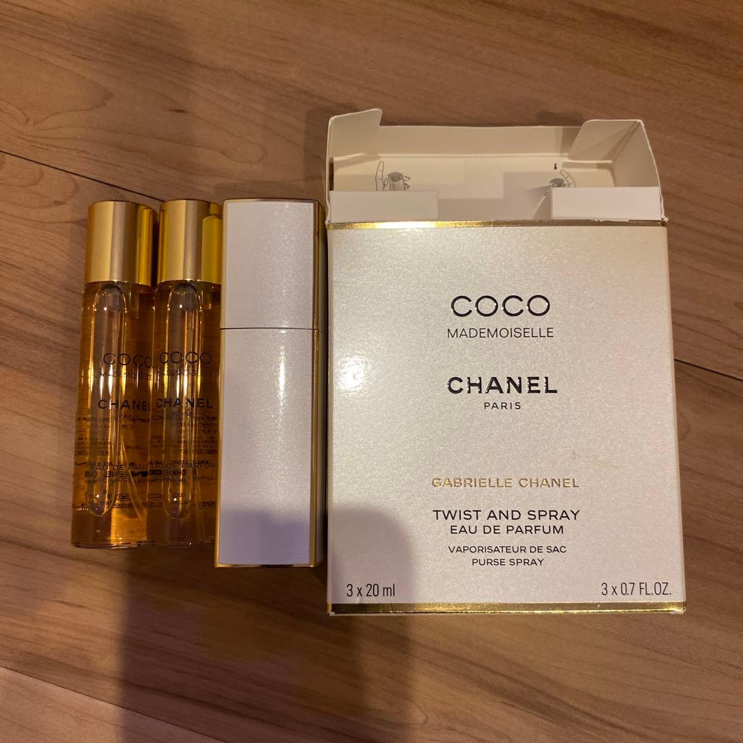 CHANEL COCO Mademoiselle ツイスト＆スプレー 3本セット COCO MADEMOISELLE SET 3.4 fl. oz. Eau de Parfum Twist and Spray