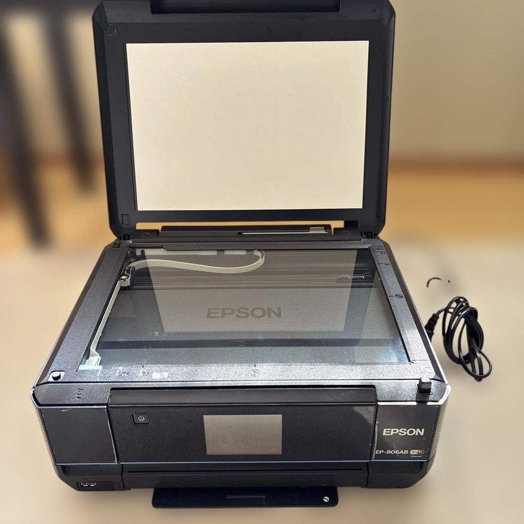 EPSON EP-806AB インクジェットプリンター - メルカリ