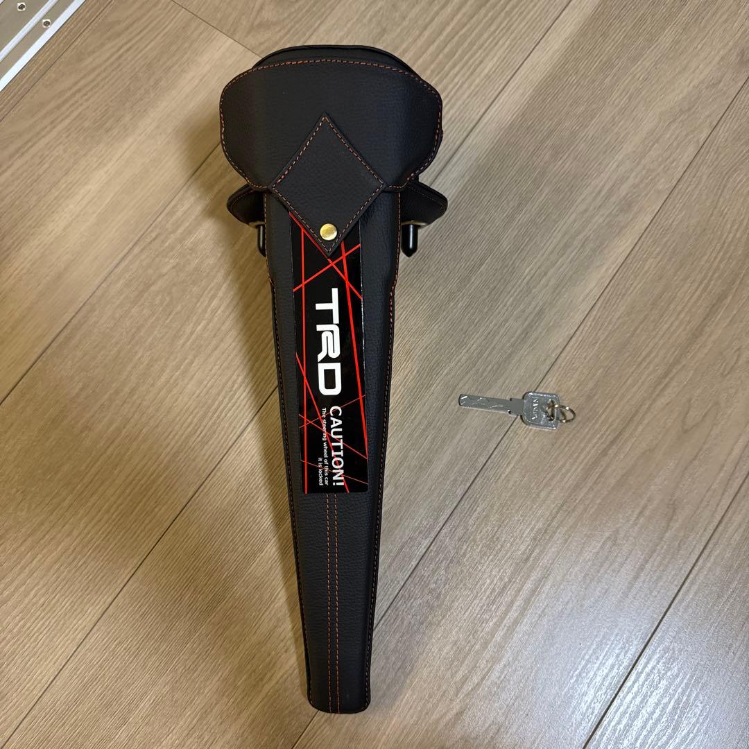 TRD ステアリングロック 愛車の防犯対策出来てますか？TRD プレミアムステアリングロックで