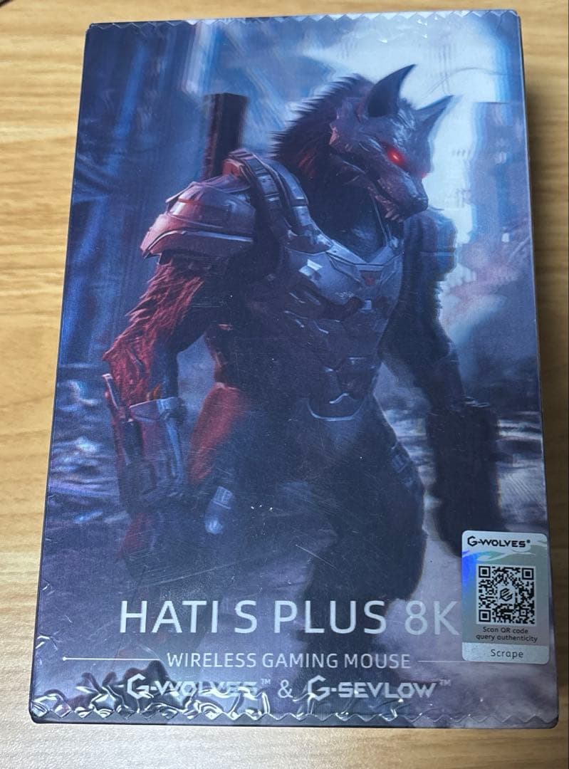 【ほぼ未使用】G-Wolves HTS PLUS 8K Amazon | GWolves HTS Plus HTS+ 8K ゲーミングマウス ワイヤレス 軽量