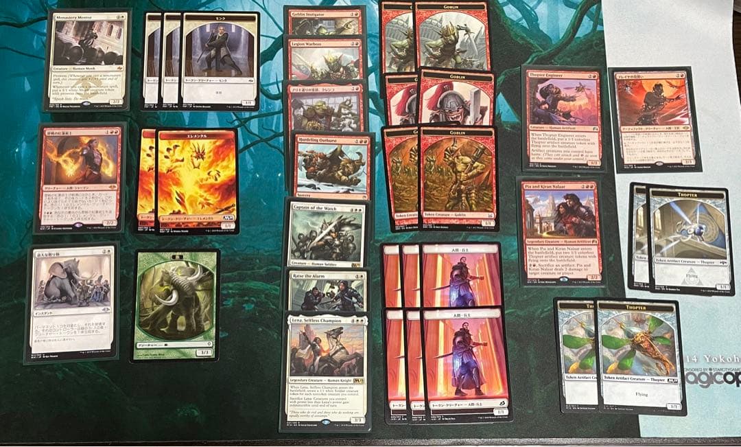 MTG軍団のまとめ役、ウィノータ統率者デッキ Winota EDH deck MTG軍団
