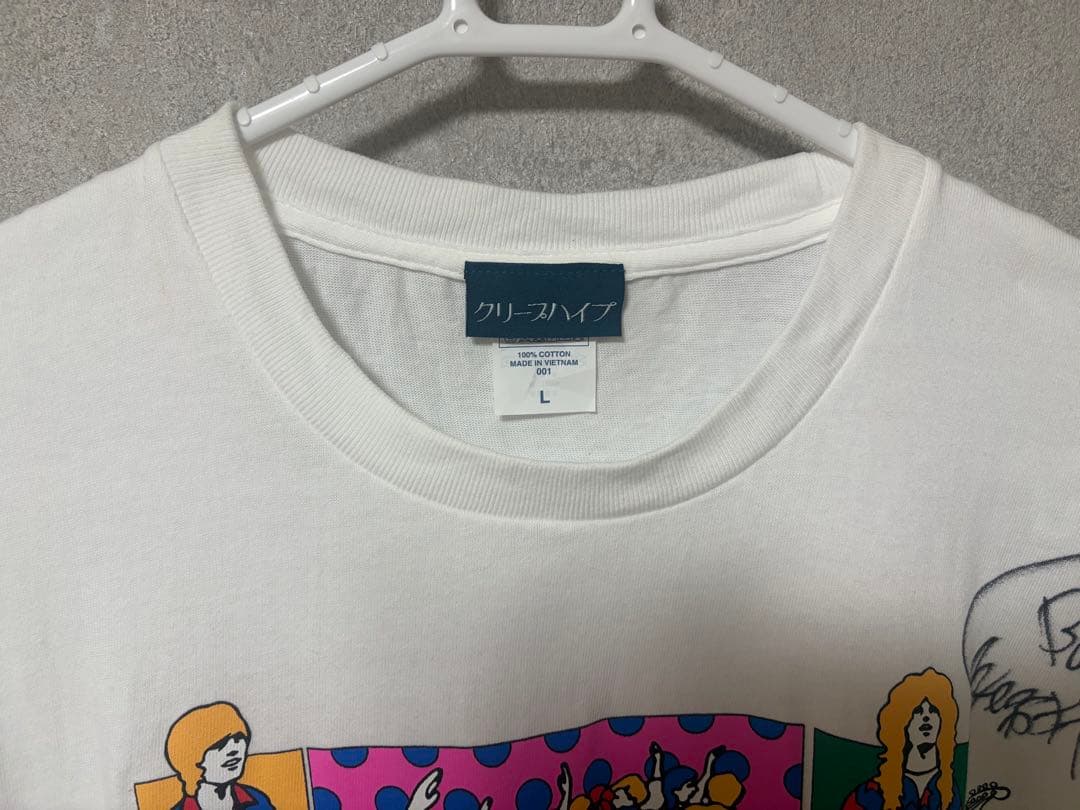 クリープハイプ 15周年 Kアリーナ 直筆サイン入りTシャツ - メルカリ