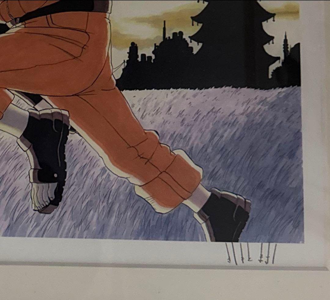 ジャンプフェスタ 2002 NARUTO 複製原画 直筆サイン 岸本斉史サイン