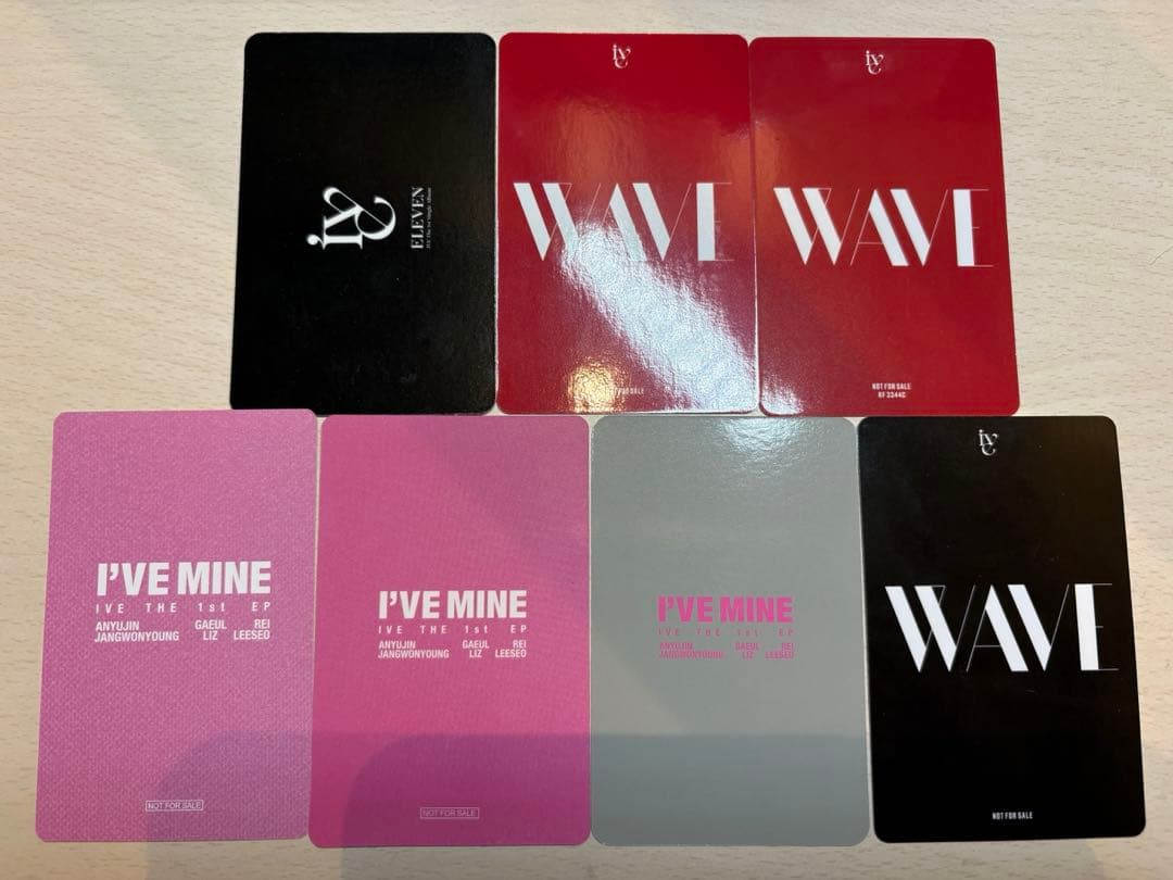 IVE レイ トレカまとめ売り IDカード wave I'VEMINE - メルカリ
