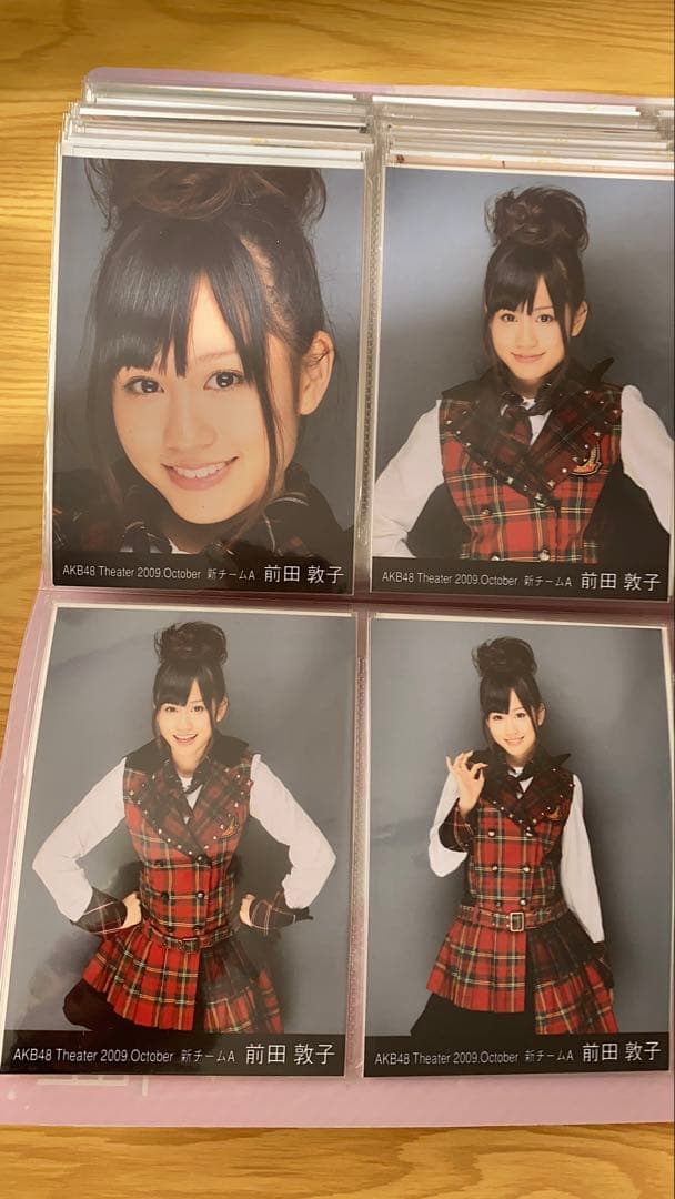 前田敦子 AKB48 2009 October 生写真4種 - メルカリ