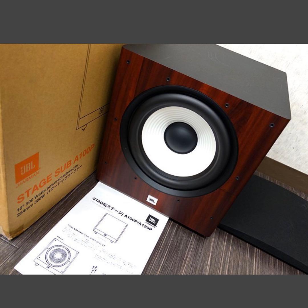 極美品】JBL STAGE A100P サブウーファー