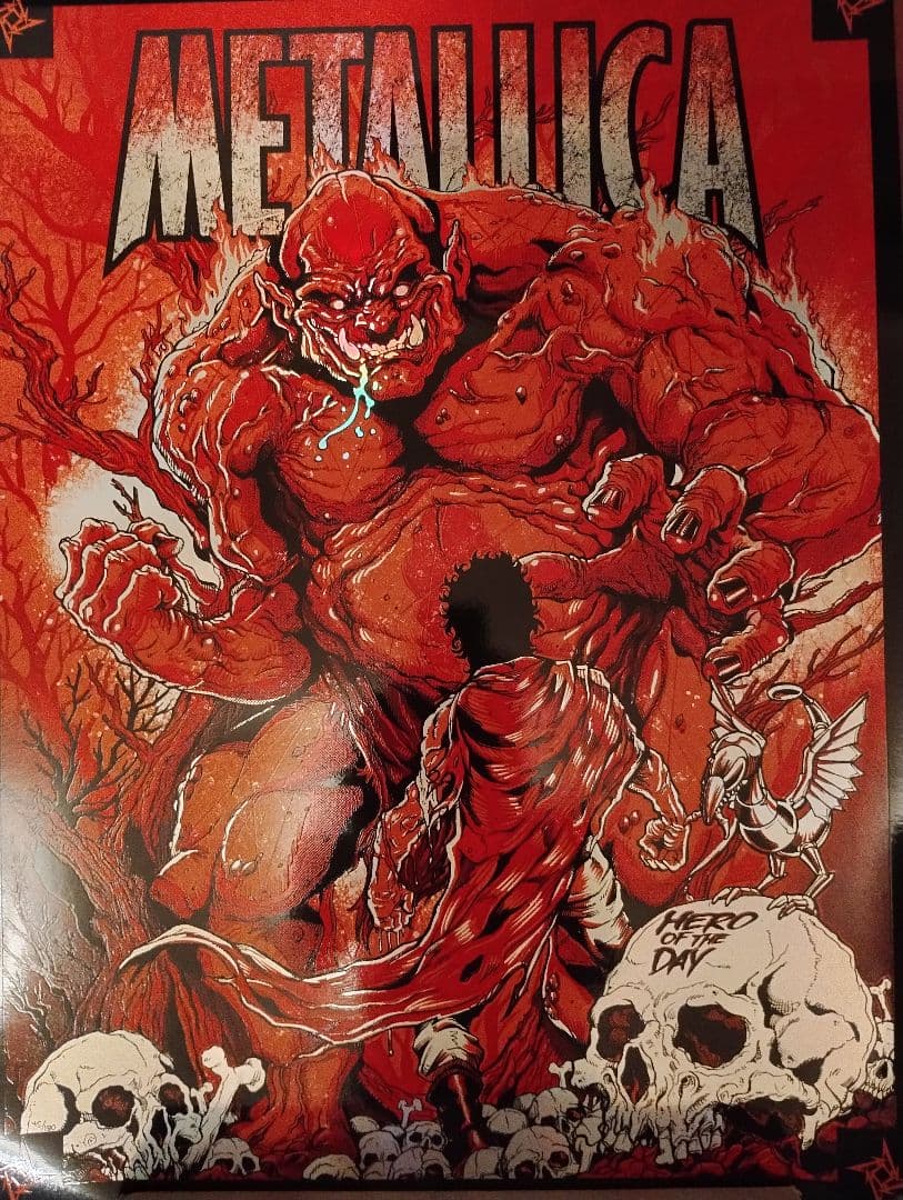 貴重 世界180枚限定Foil ver. メタリカ Loadリマスタ ポスター - メルカリ
