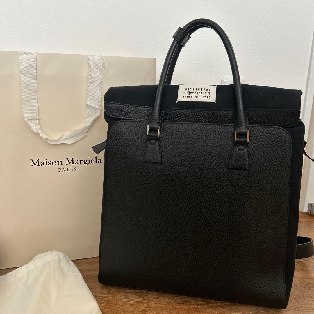 そ。様専用です】Maison Margiela ビジネスバッグ ブラック 美品