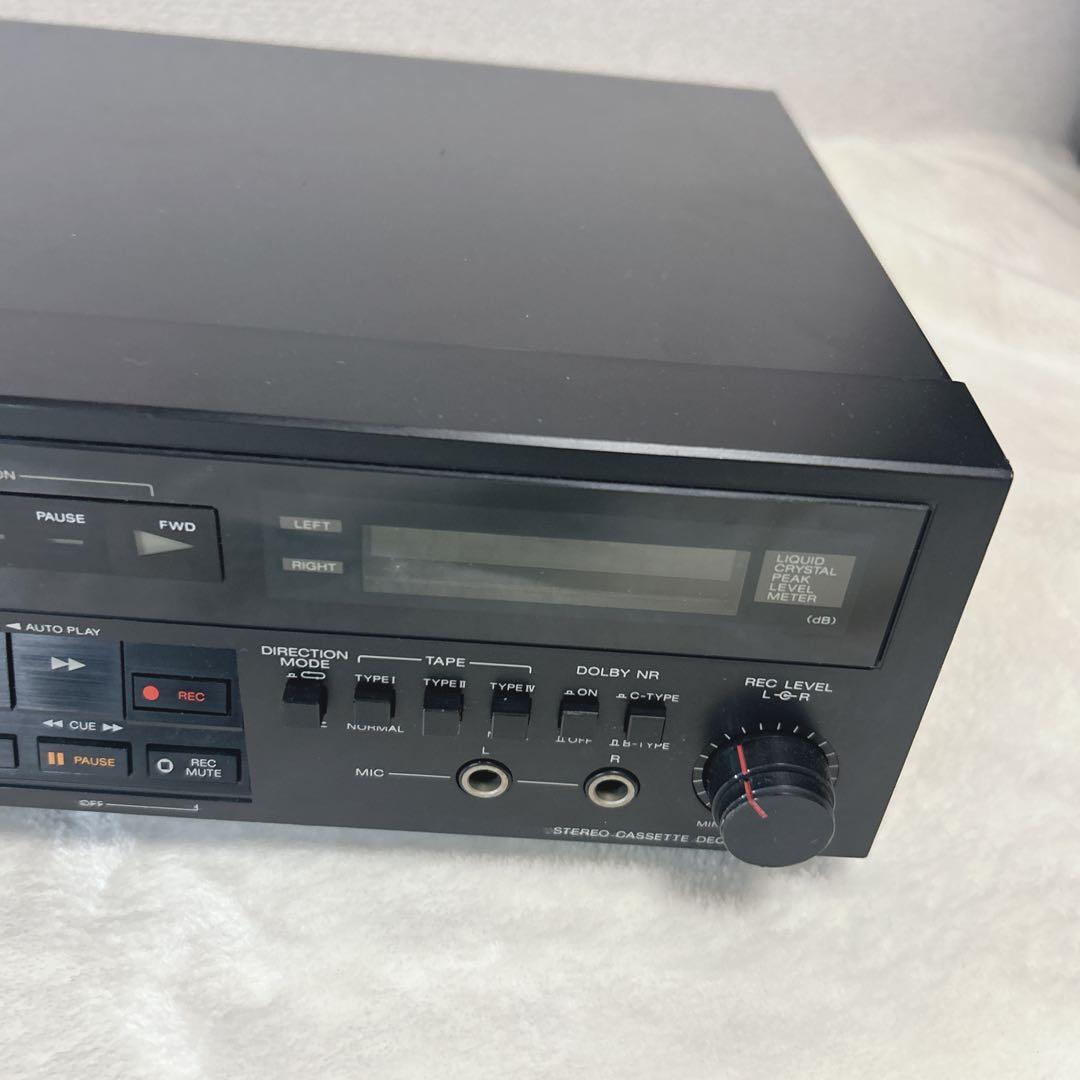 ✨美品✨レア物 動作品 SONY TC‐R303 カセットデッキ ソニー - メルカリ