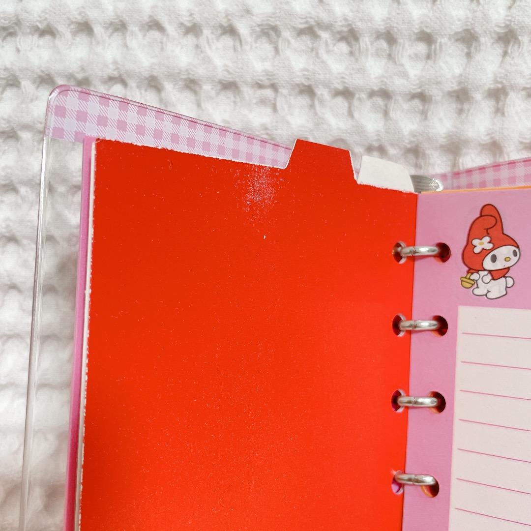 マイメロディ 当時もの サンリオ システム手帳 6穴 平成レトロ 1997年