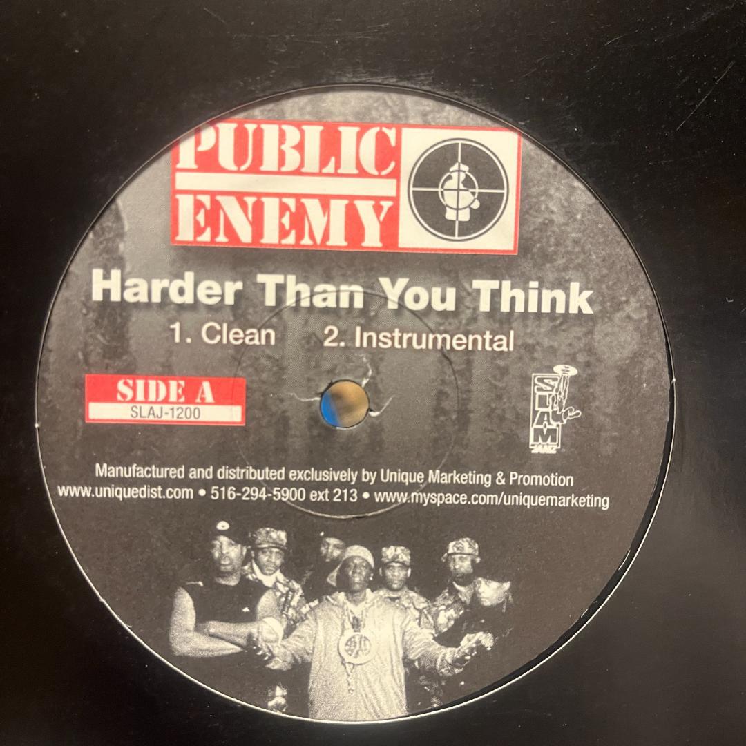 PUBLIC ENEMY Harder Than You Think - メルカリ