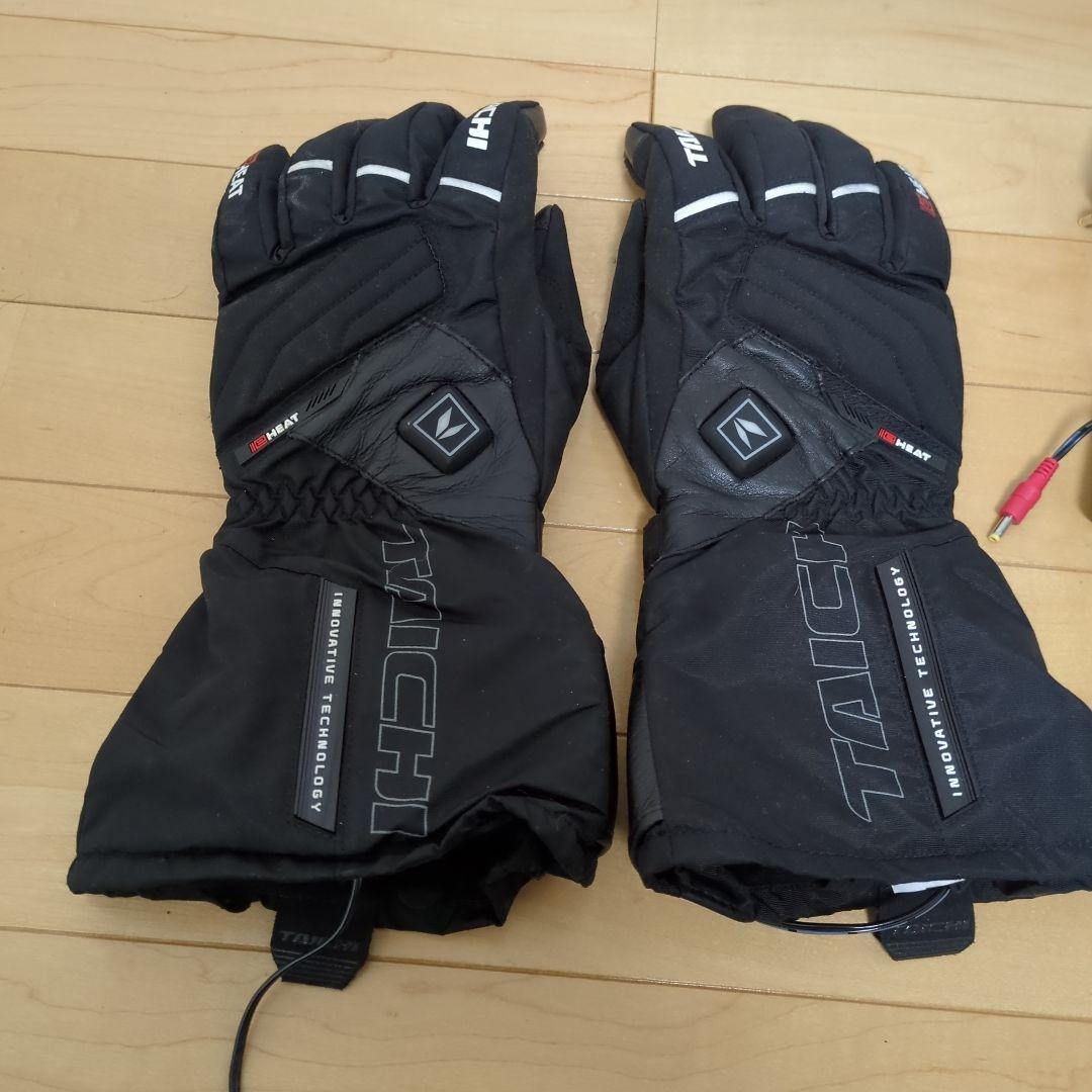 RS TAICHI RST640 加熱グローブ Lサイズ バッテリー2つ 訳あり）RS