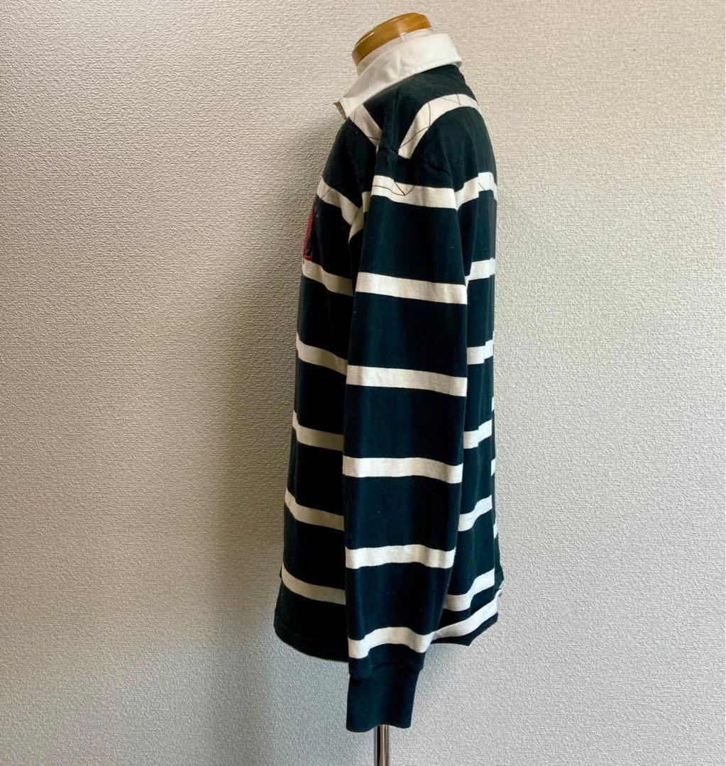 King Gnu 常田大希着類似】 90s ポロスポーツ 長袖ラガーシャツ - メルカリ