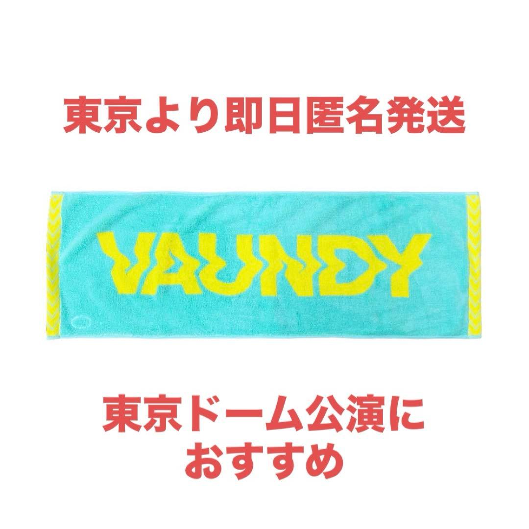 VAUNDY DOME TOUR2026 SILENCE 福岡会場限定 タオル